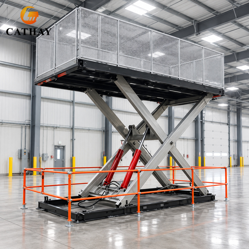 Heavy Equipment Lift - Mesa elevatória hidráulica sob medida, de