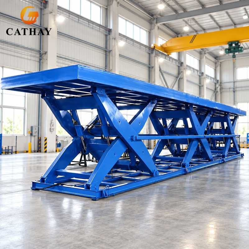 Heavy Equipment Lift - Plataforma Elevatória Hidráulica Personalizada para Equipamentos