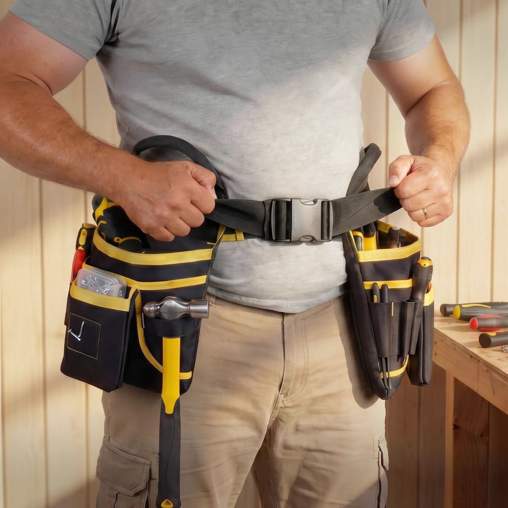 Heavy Equipment Electrician - Bolsa de cintura multiuso para ferramentas,