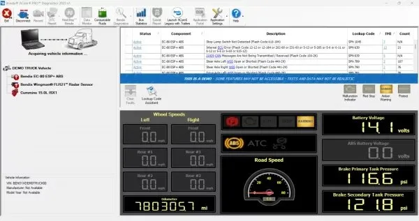 Software de diagnóstico Bendix - Heavy Equipment Software avaliação e preço