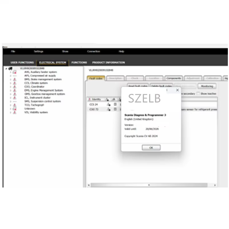 Software de Diagnóstico SDP3 2 - Heavy Equipment Software avaliação e preço